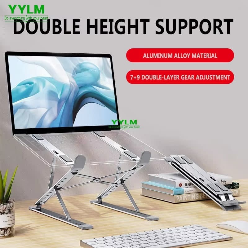 YYLM N8 Laptop Stand – Adjustable Aluminum Notebook Holder & Cooling Stand