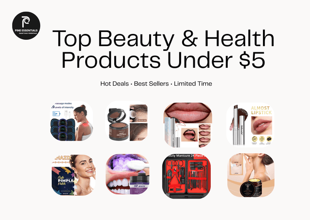 Top Trending Beauty & Health Products Under $5 (Hot Deals You Can’t Miss)